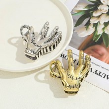 Terrifying Doll Hands Alloy Hair Claw Gripper Clip