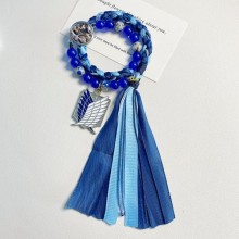 Attack on Titan Rope Bracelet Wristband Wrist Strap