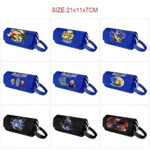 Fullmetal Alchemist anime canvas pen case pencil bags