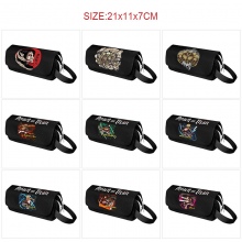 Attack on Titan anime canvas pen case pencil bags