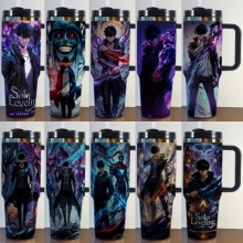 Solo Leveling anime Stainless Steel Bottle Mugs Cu...
