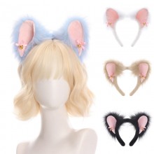 Handmade fox cat ear Lolita headband headdress