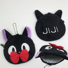 12cm JiJi anime plush wallet coin purse