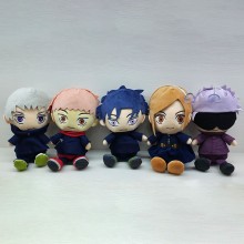10inches Jujutsu Kaisen plush dolls(5pcs a set)