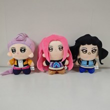 4inches K-POP Demon Hunters plush dolls(3pcs a set)