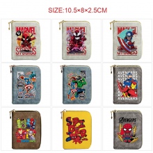 Super Hero Iron Spider Super Man Zipper Short Wall...