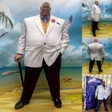 49cm New York Godfather Kingpin White King figure