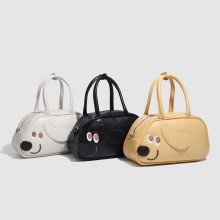 Women Commuter Handbag Cute Puppy Crossbody Bags