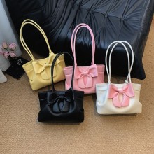 Color Bowknot Crossbody Shoulder Bag