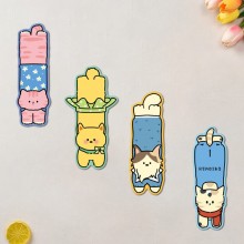 30Pcs Cat Dog Paper Bookmarks