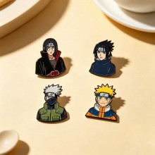 Naruto anime Alloy Enamel Badges Brooch Pins