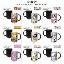 Snoopy Heating Color Changing Ceramic Cup Mug