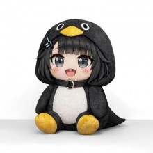 Gugu Gaga Little Penguin Administrator Plush Doll
