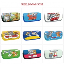 Tom and Jerry cat anime pen case pencil bag