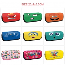 Inside Out anime pen case pencil bag
