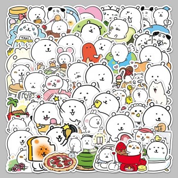 50pcs Chiikawa anime waterproof stickers set