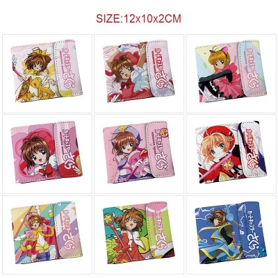 Card Captor Sakura anime snap wallet buckle purse