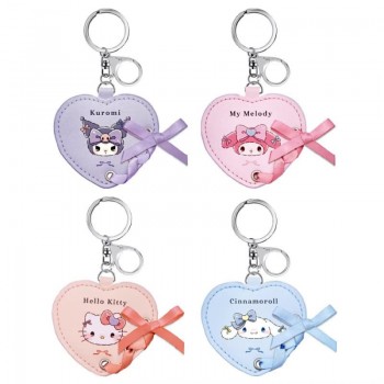 Sanrio Hello Kitty My Melody Heart Ribbon Key chain
