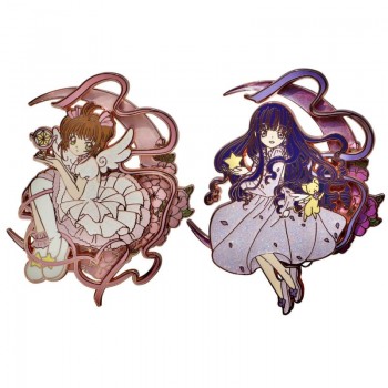 Card Captor Sakura Alloy Enamel Badges Brooch Pins