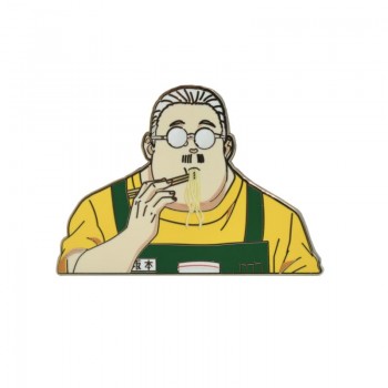 Sakamoto Days Alloy Enamel Badges Brooch Pins
