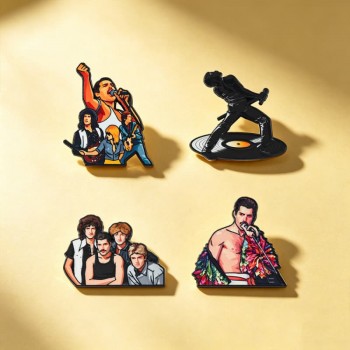 Queen band Alloy Enamel Badges Brooch Pins