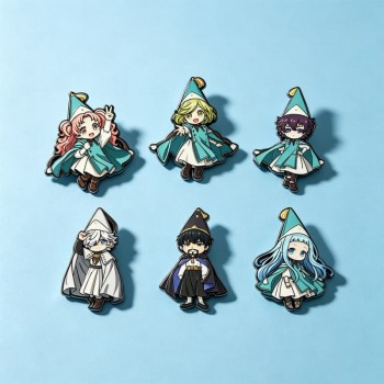 Witch Hat Atelier Alloy Enamel Badges Brooch Pins
