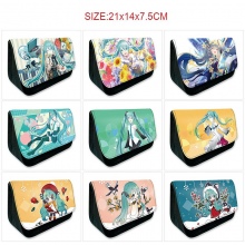 Hatsune Miku triangle pen bag pencil case