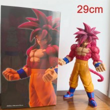 29cm Dragon Ball Super Saiyan 4 Son Goku anime fig...