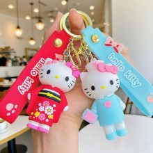 Hello Kitty anime figure doll key chains
