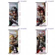 Attack on Titan wall scroll wallscrolls 40*102CM