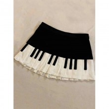 Piano Key Lolita Mini Skirts