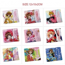 Card Captor Sakura anime snap wallet buckle purse