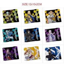 Sword Art Online anime snap wallet buckle purse