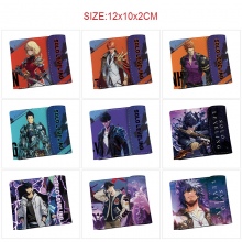 Solo Leveling anime snap wallet buckle purse
