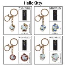 Hello Kitty Colorful Enamel Alloy Key chain