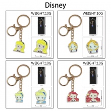 Princess Snow White Belle Mulan Mermaid Colorful Enam...
