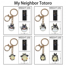 Totoro Colorful Enamel Alloy Key chain Keychain