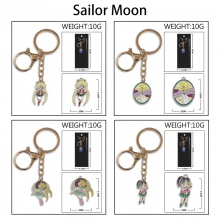 Sailor Moon Colorful Enamel Alloy Key chain Keychain