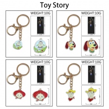 Toy Story Colorful Enamel Alloy Key chain Keychain