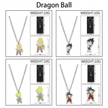Dragon Ball Colorful Enamel Alloy Necklace